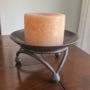 Pier 1 Large Metal Candle Holder